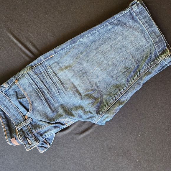 The Limited Pants - The Limited‎ Blue Straight Jeans with Vintage Appeal